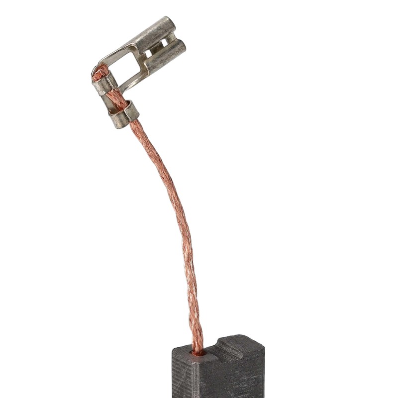 vhbw 2 x Carbon Brush Motor Carbon Abrasive Carbon 7