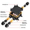 PEBA IP68 Waterproof Cable Junction Box, 3-Way Outdoor Cable Connector,