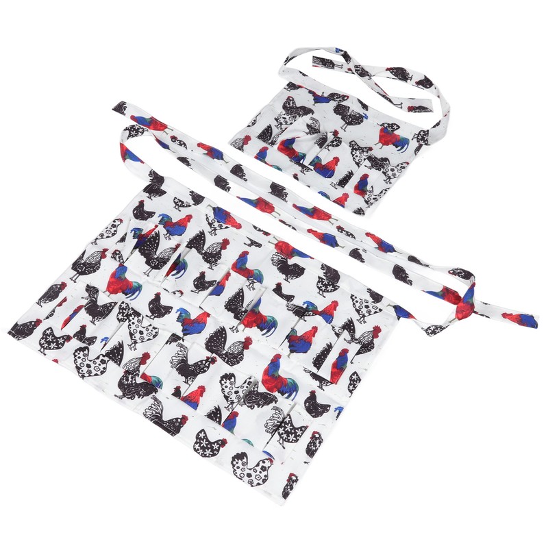 2Pcs Eggs Apron Eggs Collecting Gathering Holding Apron for Chicken
