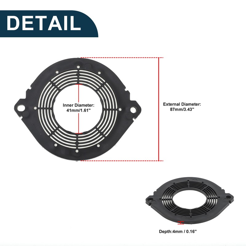 TUCKBOLD Speaker Spacer Ring Midrange Speaker Spacer Adapter for Honda
