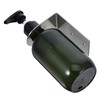 COHEALI 304 Stainless Steel Wall Mounted Soap Dispenser Set Refillable
