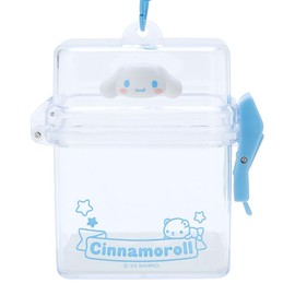 Sanrio 604488 Pita Furenzu (Mini) Clear Case Replacement Supplies, Cinnamoroll, Cinnamoroll, 3.1 x 3.1 x 1.6 inches (8 x 8 x 4 cm), Character