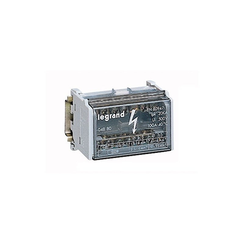 Legrand 004880/100 A 2P Terminal Block
