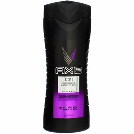 Axe Shower Gel, Excite 16 oz (Pack of 2)