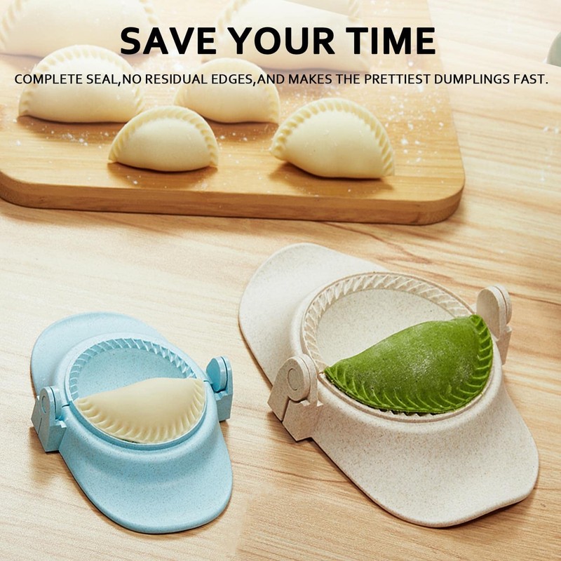 MUMSUNG Empanadas Press Maker Mold Set,4-inch Dumpling Maker With Dough