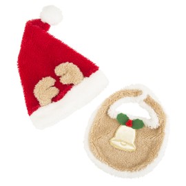 Clearstone Cosplay Christmas Reindeer Tie Set Baby Brown