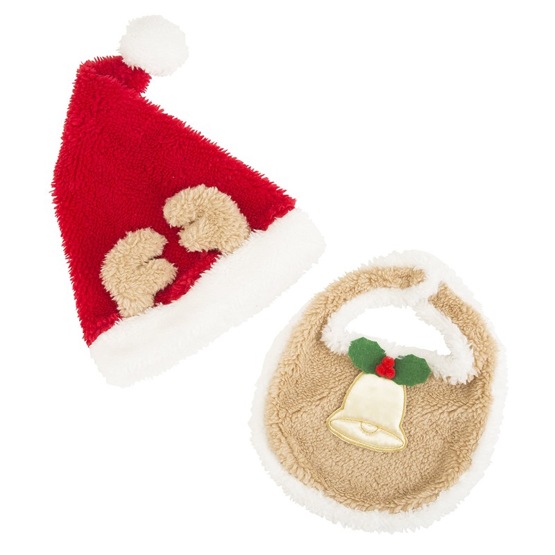 Clearstone Cosplay Christmas Reindeer Tie Set Baby Brown