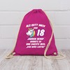 Shirtracer - Gym Bag Backpack - 18th Birthday - Als