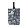 Takanami Create Quilted Shoe Case, Jurassic World, Black [130560] Kindergarten