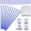 72-Pack Universal Spoke Protector Guards for Bikes, Motorcycles, Wheelchairs &