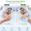 Memory Foam Leg Pillow for Side Sleepers – Ergonomic Knee