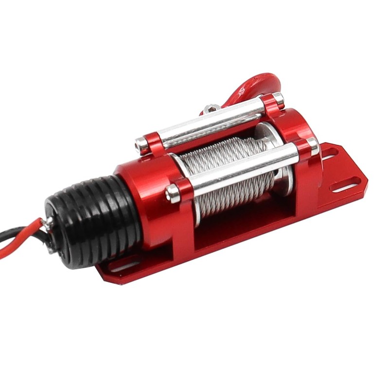 Sarini RC Winch 1/10 Scale Crawler Winch Trailer Model Cars