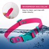 Wolfone Waterproof Adjustable Dog Collar for Small Medium Large Dogs