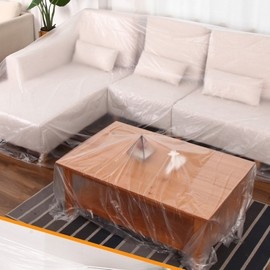 Sticker-Type Large Vinyl Cover (2m x 20m) for Renovation & Protection 2m x 20m 2ea