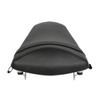 Moto Motorcycles Black Rear Pillion Passenger Seat Saddle Pad Cushion
