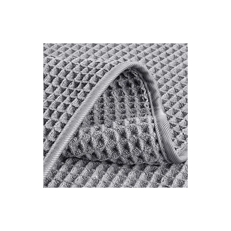 POLYTE Toalla facial de microfibra sin pelusas, 33.02 x 33.02