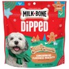 Milk-Bone Dipped Gingerbread Artificially Flavored Dog Biscuits, 10 oz Bag