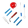 Piano Tuning Tool Set Tuning Wrench Fork Rubber Mute Wool