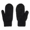 XuoAz Women Winter-Warm-Mittens Fur-Fleece-Gloves Knit Cute-Mittens for Adult Cold Weather