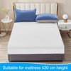 Waterproof Mattress Protector Emperor, Premium Mattress Covers 200x200cm, Breathable, Waterproof