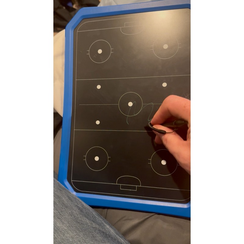 Ice Hockey Coaching Board, 17" LCD Ice Hockey Tactical Board