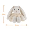 Apricot Lamb Lady Bunny Plushies Stuffed Animals for Kids, Soft
