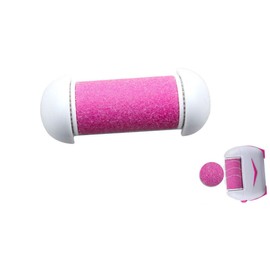 WOONEKY Foot Care Tool Replacement Roller Heads Water Resistant Abs Plastic Portable Foot Grinding Device for Callus Removal