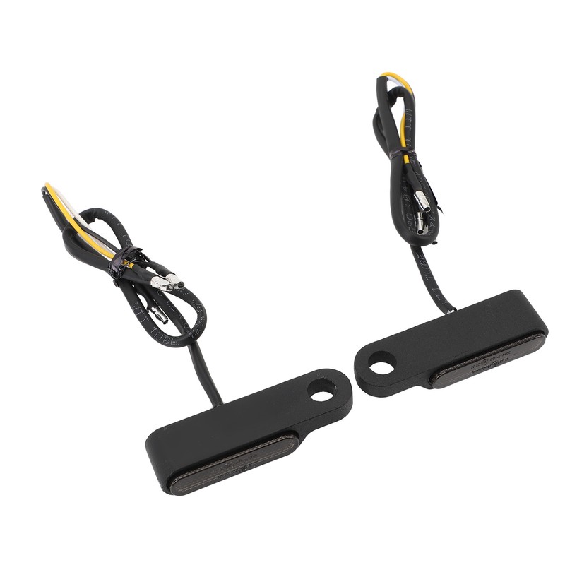 1 Pair Motorcycle LED Turn Signal Running Lights Retro Style