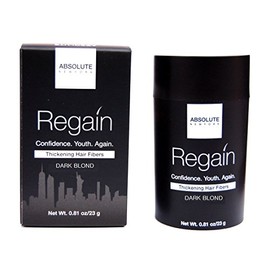 Regain Hair Fibers by Absolute 0.81oz / 23g (Dark Blond)