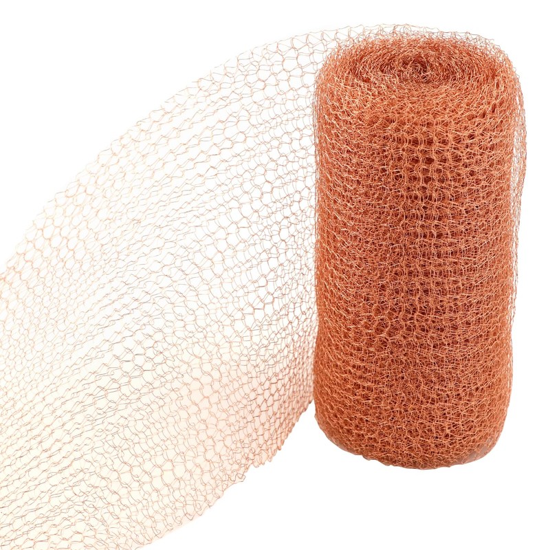 QWORK® Copper Mesh Slug and Snail Control,5Inches X 20 Feet,