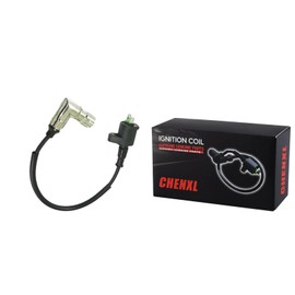 ChenXL Ignition Coil with Metal Spark Plug Cap for 90cc 110cc 125cc 150cc 250cc ATV Quad Dirt Bike Go-Kart | Fits TaoTao, Apollo, Kayo, Coolster, Apollo, Chinese ATV/scooters/Dirt Bike