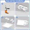 LED Ceiling Light Living Room 4000K-18W-1600LM, IP44 Waterproof Modern Simple