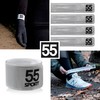 55 Sport Highly Reflective Hi-Vis Slap On Wrist/Ankle Bands -