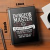 JOHSBYD Dungeon Master Leather Notebook for DM Gift Dungeons and