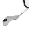 Pair 8mm 10mm Motorcycle Rearview Side Mirror Adjustable Angle Retro