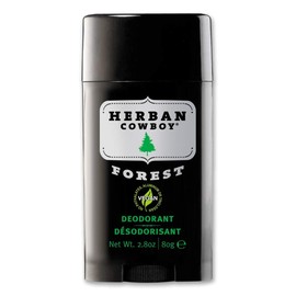Herban Cowboy Forest Deodorant Maximum Protection 2.8 Ounce, 3 Pack
