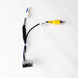Strpump 7Pin Car Rear View Backup Reverse Camera RCA Video Cable Harness Adapter Wire for Honda CRV Civic 2013 14 15
