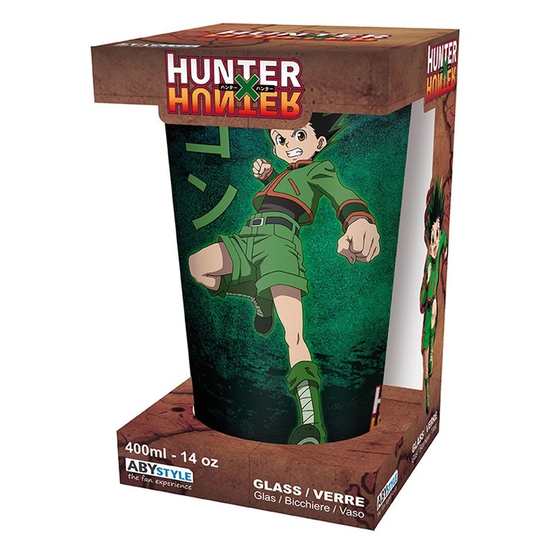 ABYSTYLE Hunter X Hunter Gon vs Hisoka 400ml Glass