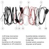 YUNPICAR Universal Fog Lamp Wiring Relay Harness Rocker Switch 12V/40A