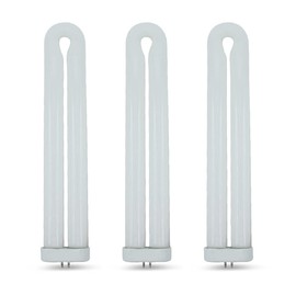 Bombilla de repuesto ultravioleta FUL40T8 de Lumenivo, 40 W, base cuadrada de 4 pines, T8 en forma de U, 3 unidades