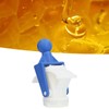 Yosoo Honey Extractor Valve, Plastic Honey Gate Valve with Screwdriver