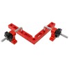 Corner Clamp Aluminum Alloy 90 Degree Right Angle Clamp Precise