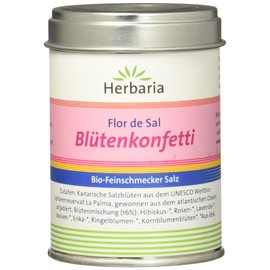 Herbaria Flower Confetti - Flor de Sal Spice Salt, 60 g Tin