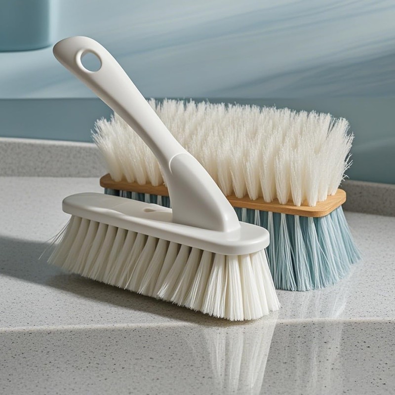 Ezprotekt Cleaning Shower Scrubber with Durable Bristles,Cleaner Brush, Cleaning Brushes,