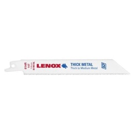 5 Pack Lenox 20565-S614R 6" x 3/4" x 0.035" 14-TPI Metal Cutting Bi-Metal Reciprocating Saw Blade Single Carded
