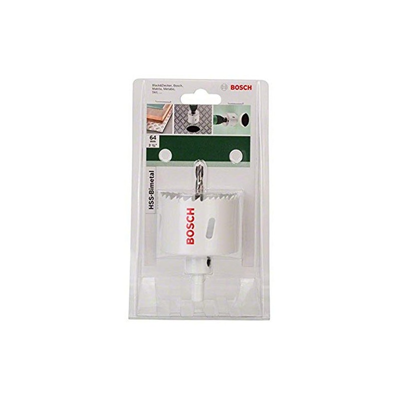 Bosch DIY Hole Saw HSS Bi-Metal (Diameter 64 mm)