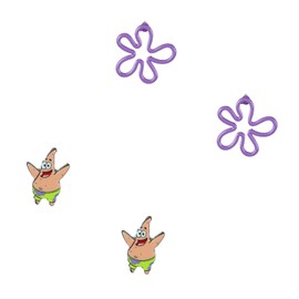 Nickelodeon SpongeBob SquarePants 6-Pairs Jewelry Stud Earring Set