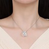MISEFF 925 Sterling Silver Women's Fashion Pendant Necklace Advanced Retro