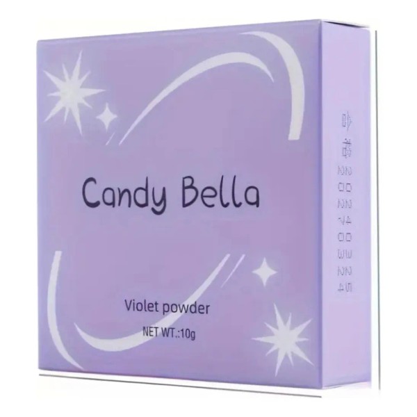 Polvo Matificado Cremoso Mate Piel De Seda Candy Bella Violeta
