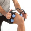 InnovaGoods Self-massager with wheels for adults, unisex, black, blue, 25
